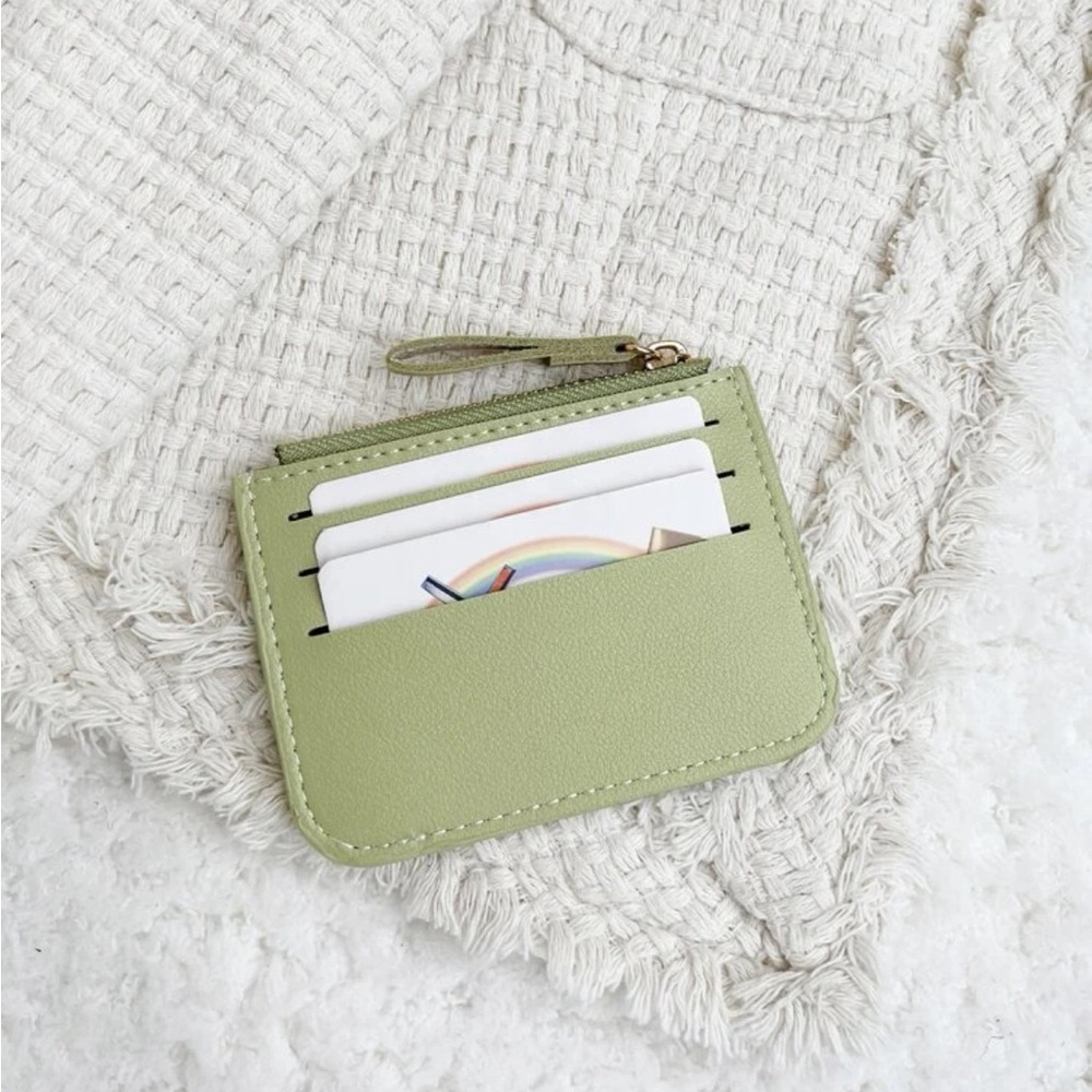 ⚠️Clearance Mint Green Small & Slim Cardholder / Wallet - Picture 4 of 4